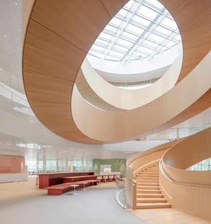 Olympic House in Lausanne Switzerland by 3XN