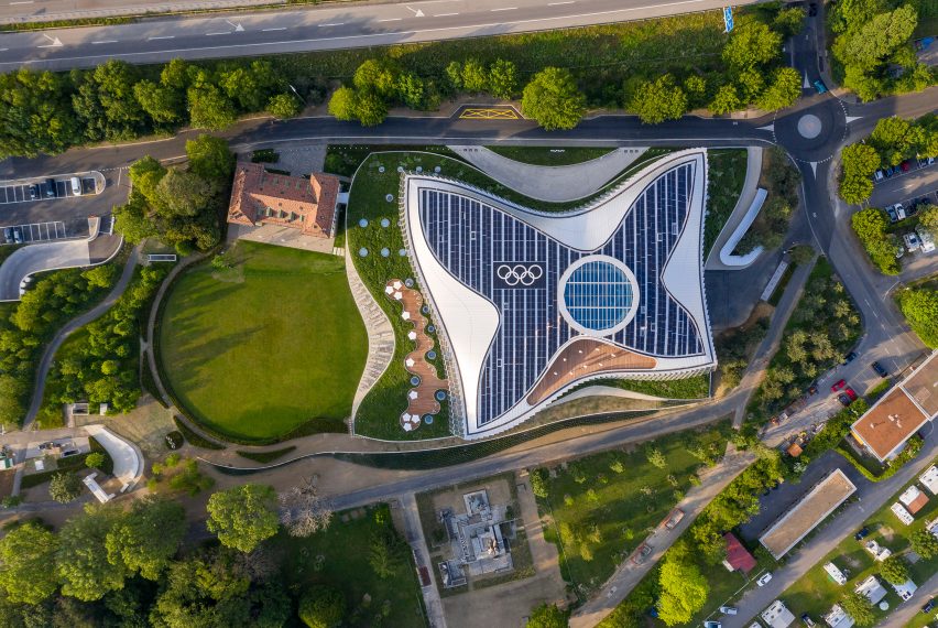 Olympic House in Lausanne Switzerland by 3XN