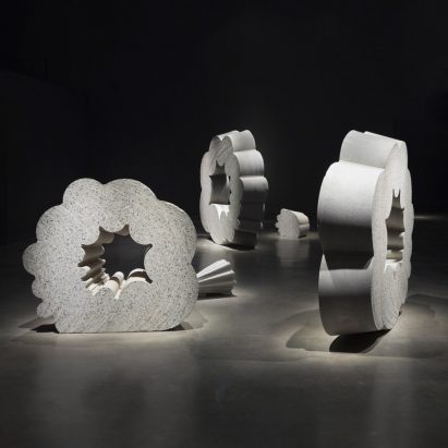 Omer Arbel presents experiments with concrete at Particles for the Built World exhibition