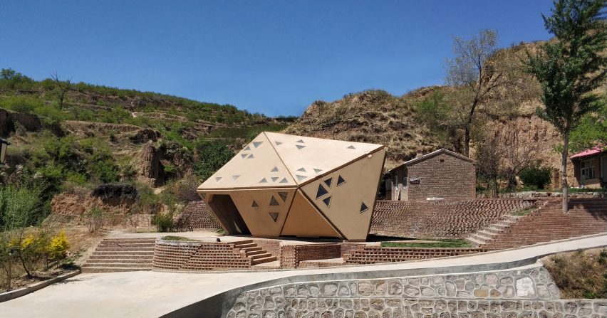Operable Interactive Village Hut by Weiguo Xu