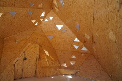Operable Interactive Village Hut by Weiguo Xu