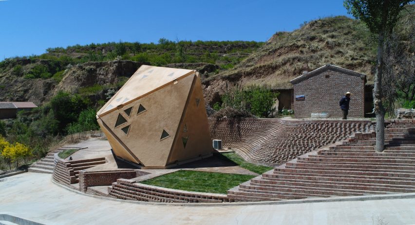 Operable Interactive Village Hut by Weiguo Xu