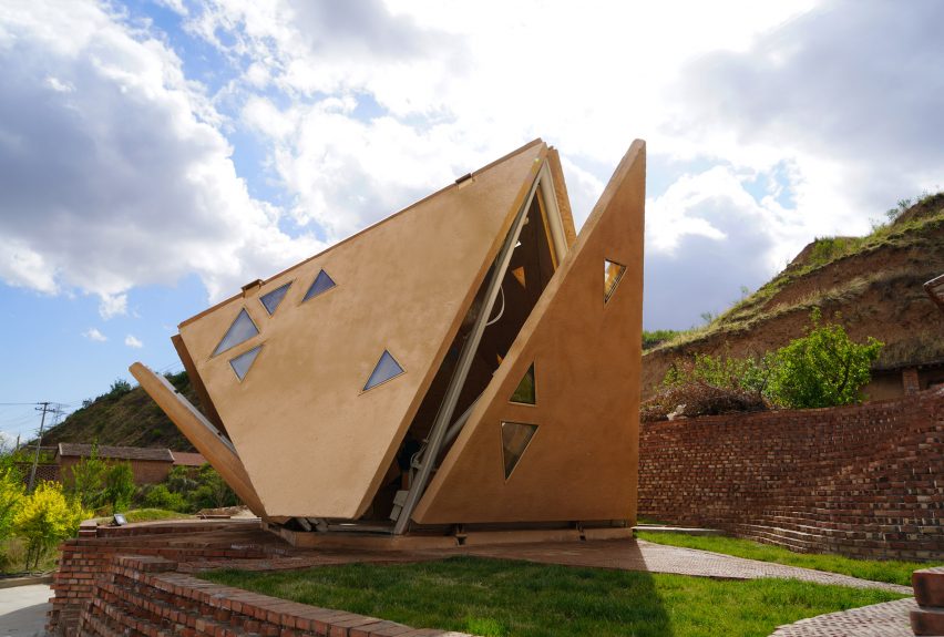 Operable Interactive Village Hut by Weiguo Xu