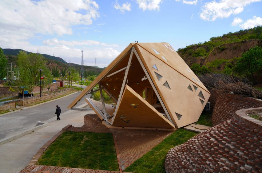 Operable Interactive Village Hut by Weiguo Xu