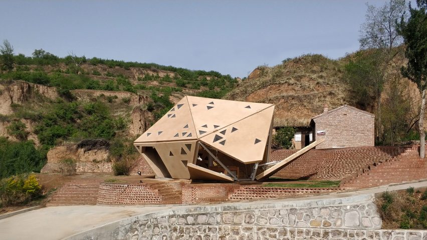Operable Interactive Village Hut by Weiguo Xu