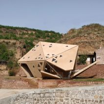 Operable Interactive Village Hut by Weiguo Xu