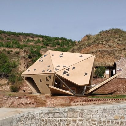 Operable Interactive Village Hut by Weiguo Xu