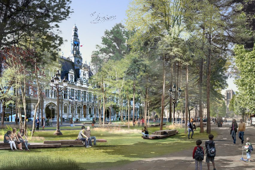 Paris reveals plans to plant trees by landmark architecture