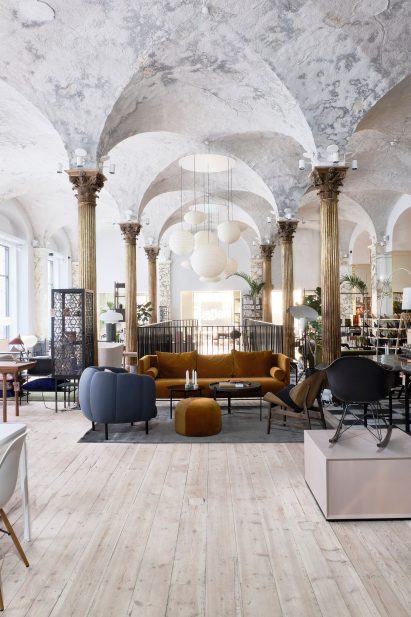 Paustian showroom in Copenhagen on Niels Hemmingsens Gade