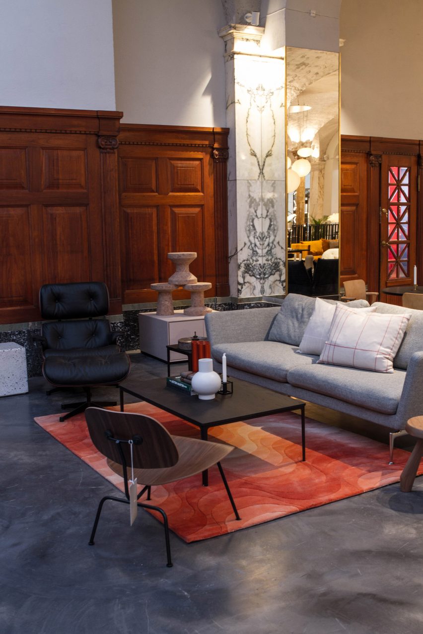 Paustian showroom in Copenhagen on Niels Hemmingsens Gade