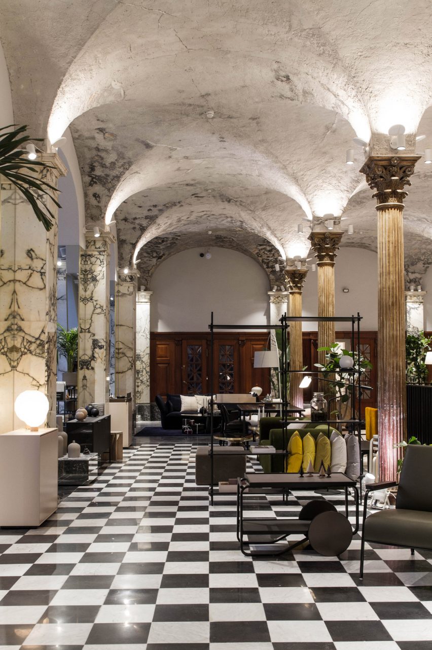 Paustian showroom in Copenhagen on Niels Hemmingsens Gade