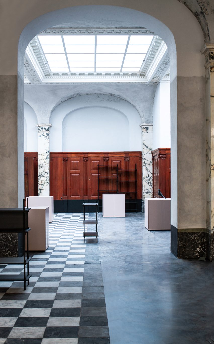 Paustian showroom in Copenhagen on Niels Hemmingsens Gade
