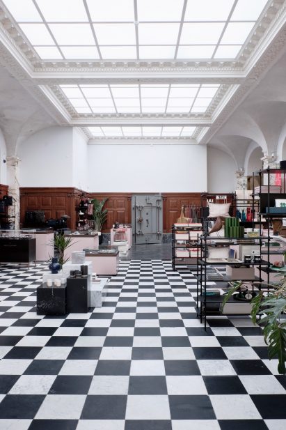 Paustian showroom in Copenhagen on Niels Hemmingsens Gade