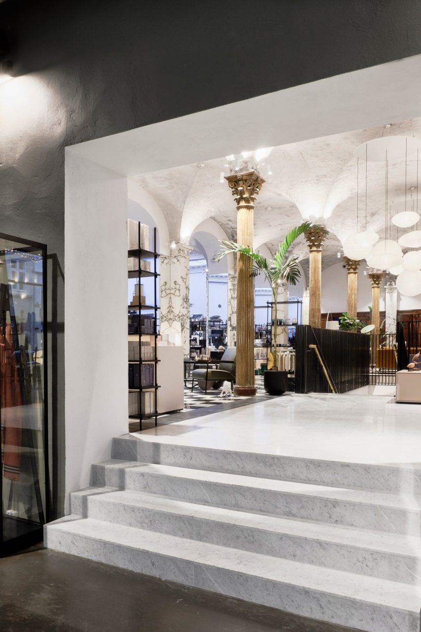 Paustian showroom in Copenhagen on Niels Hemmingsens Gade