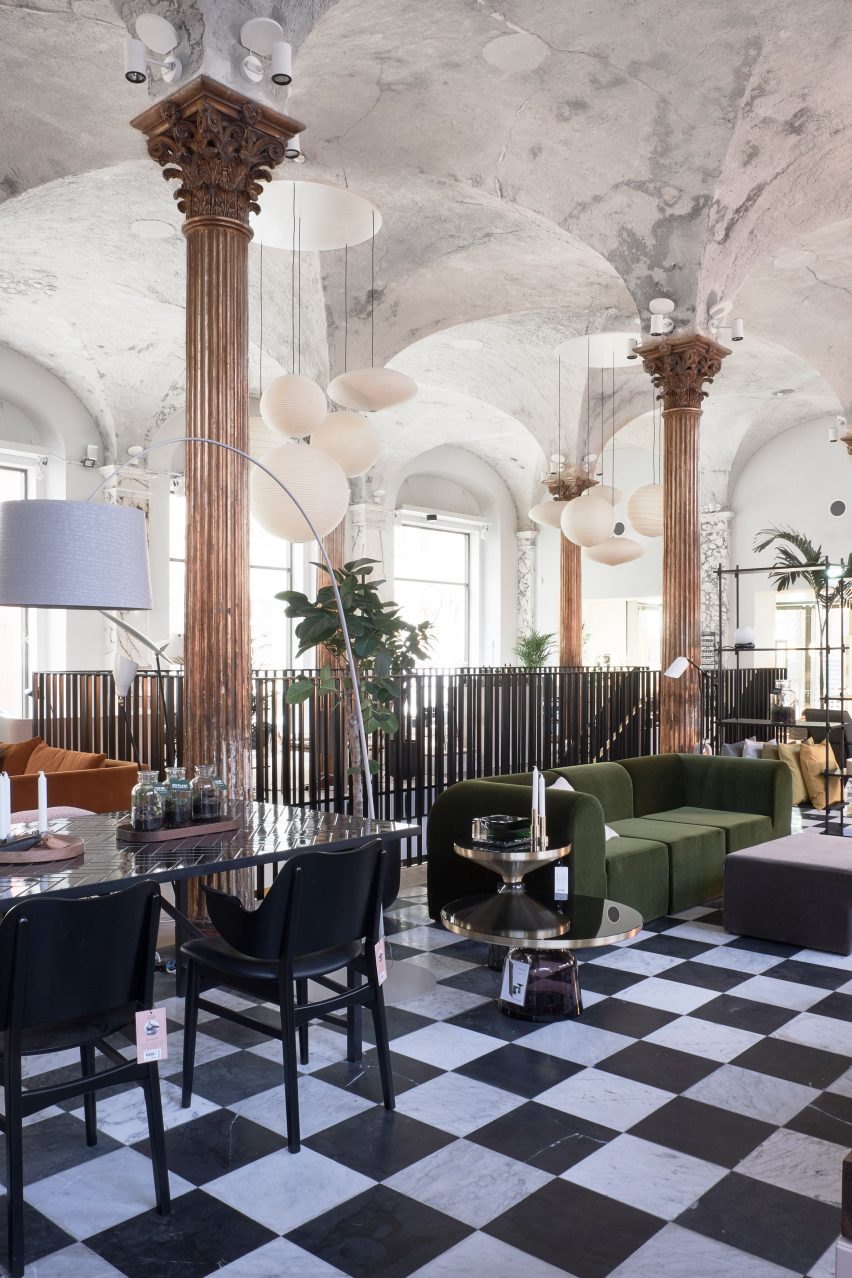 Paustian showroom in Copenhagen on Niels Hemmingsens Gade