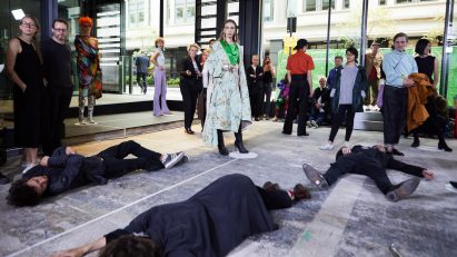 "There is no fashion on a dead planet" says RCA grad who refused to make final collection