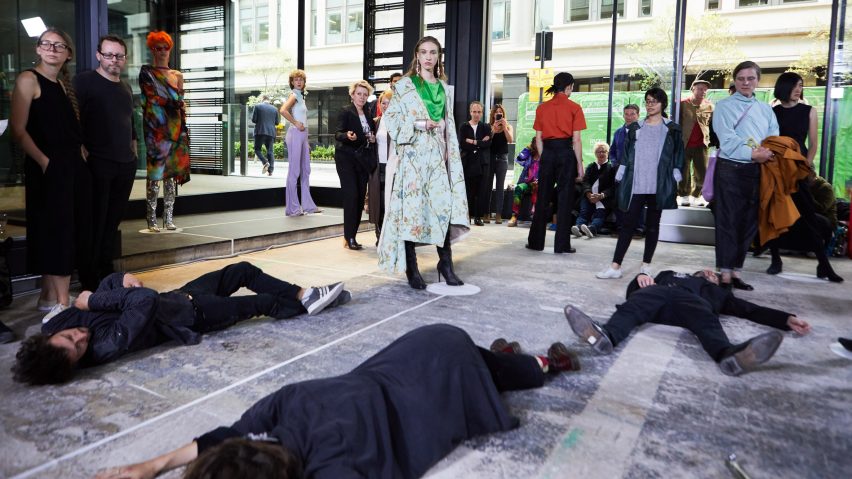 "There is no fashion on a dead planet" says RCA grad who refused to make final collection