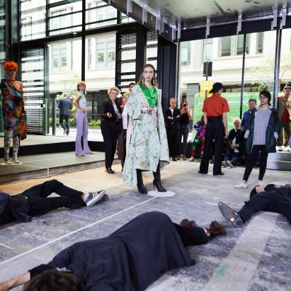"There is no fashion on a dead planet" says RCA grad who refused to make final collection