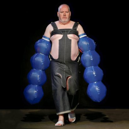 San Kim channels fetishistic Freudian theories in inflatable fashion collection