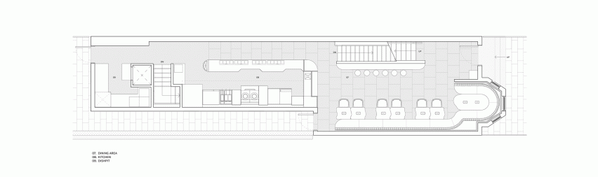 Sara restaurant in Toronto, Canada by Odami Studio