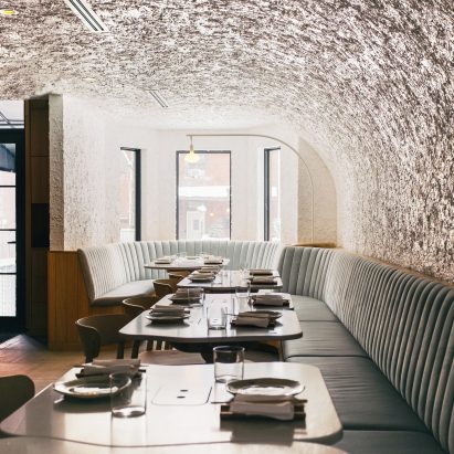 Sara restaurant in Toronto, Canada by Odami Studio