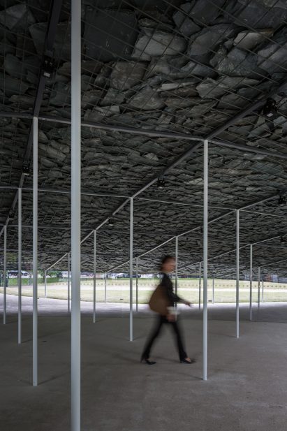 The 2019 Serpentine Pavilion was designed by Japanese architect Junya Ishigami