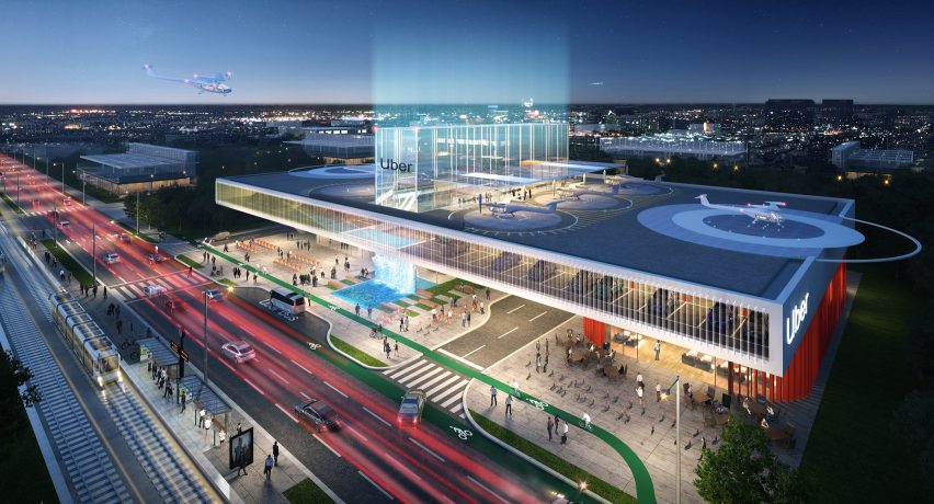 SHoP and Gensler reveal designs for Uber Air Skyports