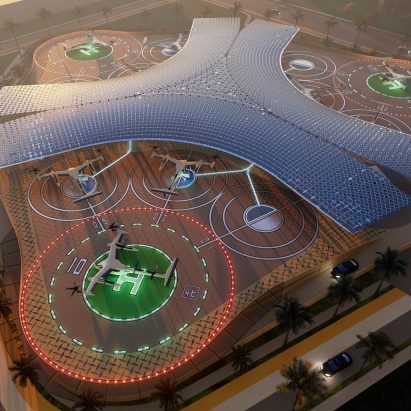 SHoP and Gensler reveal designs for Uber Air Skyports