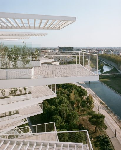 L'Arbre Blanc by Sou Fujimoto, Nicolas Laisné, Dimitri Roussel and OXO Architectes.