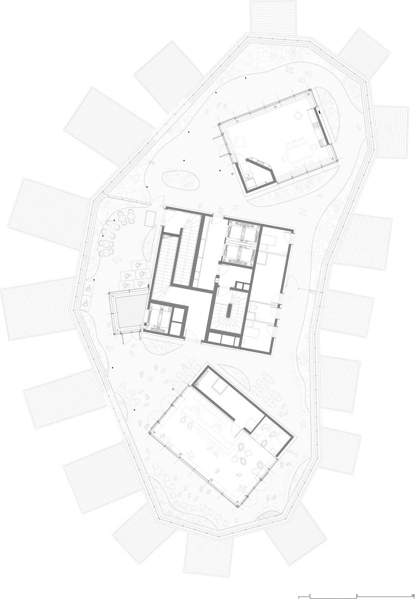 L'Arbre Blanc by Sou Fujimoto, Nicolas Laisné, Dimitri Roussel and OXO Architectes.
