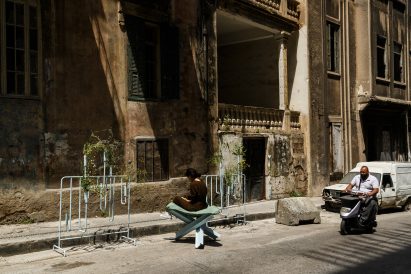 T SAKHI creates public spaces using Beirut's security infrastructure