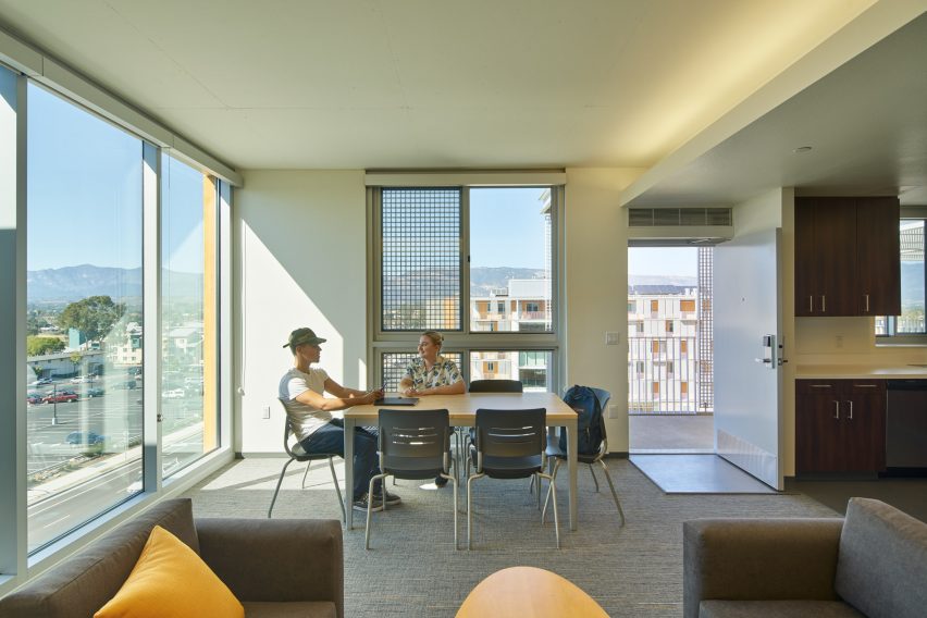 Tenaya Towers at UCSB San-Joaquin Villages in California by SOM