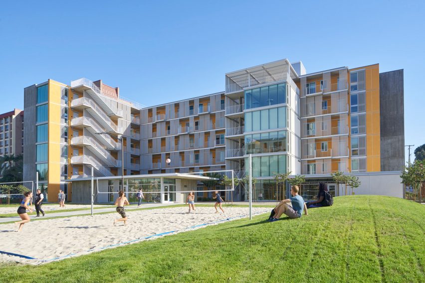 Tenaya Towers at UCSB San-Joaquin Villages in California by SOM