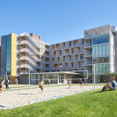 Tenaya Towers at UCSB San-Joaquin Villages in California by SOM