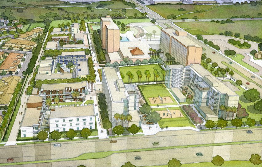 Tenaya Towers at UCSB San-Joaquin Villages in California by SOM