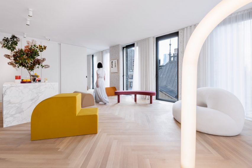 The Bryant New York City model residence by Standard Arts and David Chipperfield
