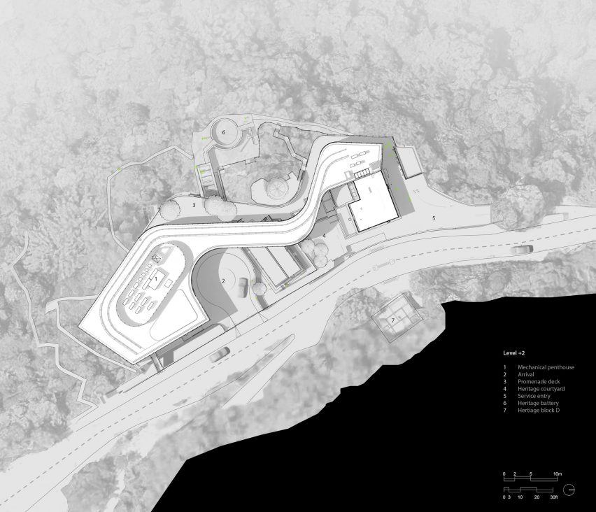 Second floor plan of University of Chicago campus by Revery Architecture