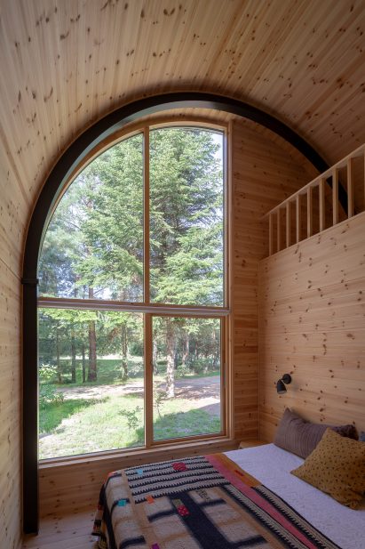Vibo Tværveh cabin in Nykøbing Sjælland, Denmark, by Valbæk Brørup Architects
