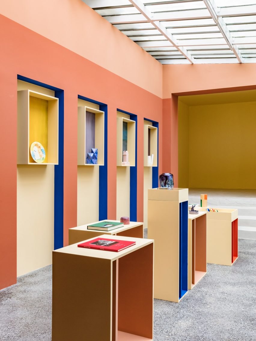 Villa Noailles shop designed by Pierre Yovanovitch