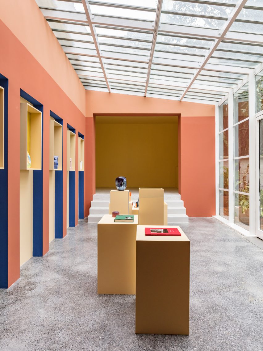 Villa Noailles shop designed by Pierre Yovanovitch
