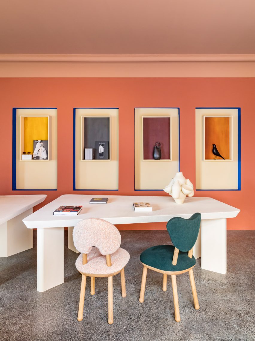 Villa Noailles shop designed by Pierre Yovanovitch