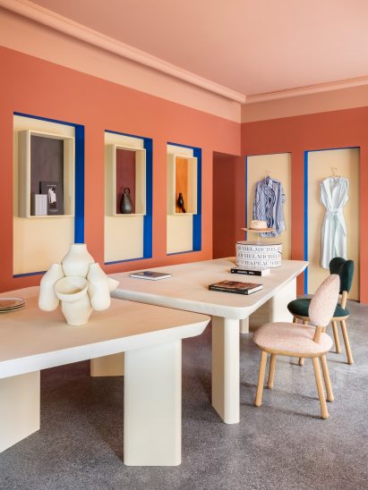 Villa Noailles shop designed by Pierre Yovanovitch