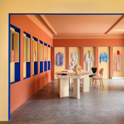 Villa Noailles shop designed by Pierre Yovanovitch