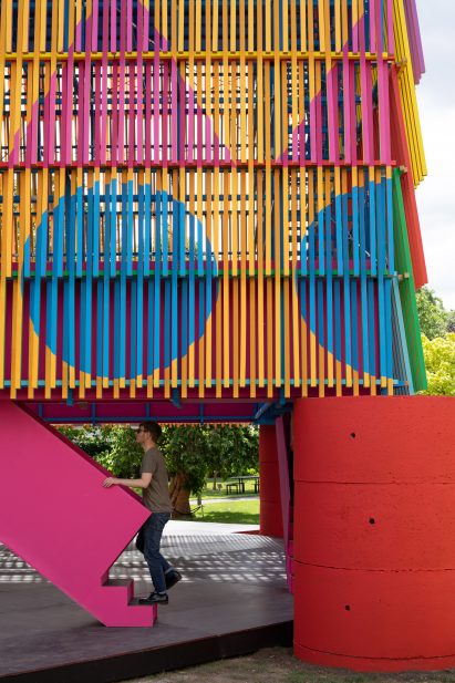 Dulwich Pavilion: The Colour Palace by Yinka Ilori and Pricegore
