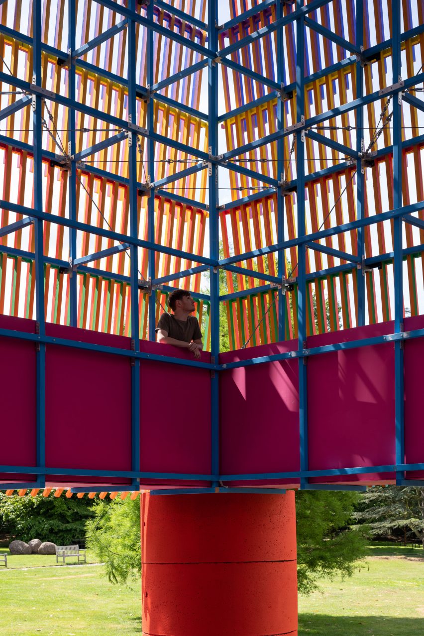 Dulwich Pavilion: The Colour Palace by Yinka Ilori and Pricegore