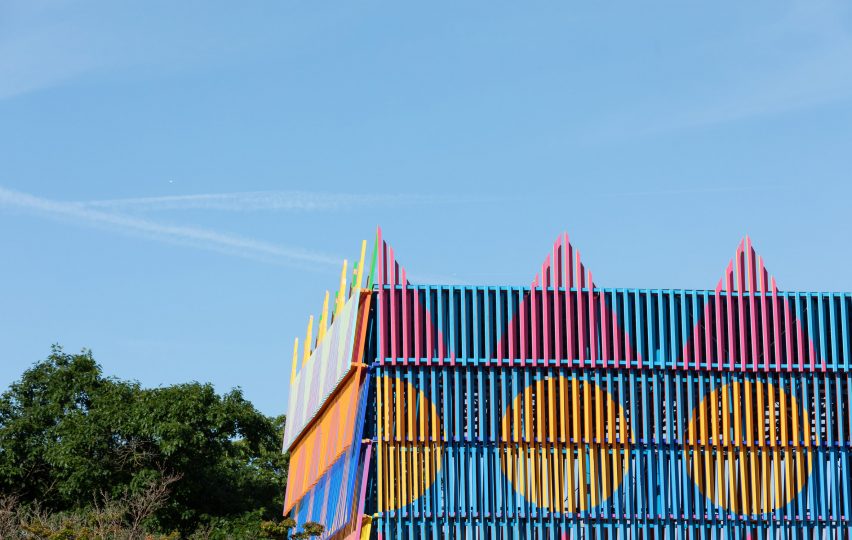 Dulwich Pavilion: The Colour Palace by Yinka Ilori and Pricegore