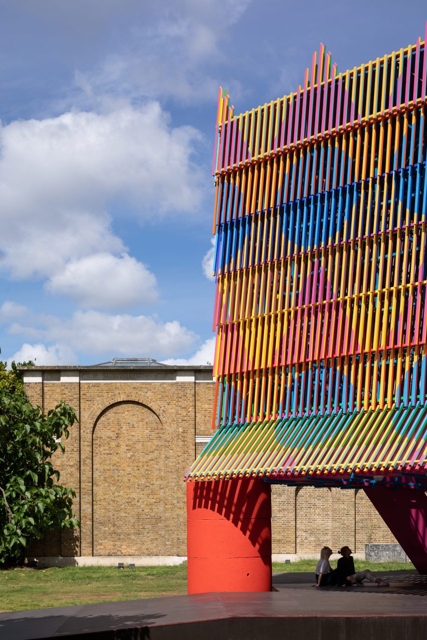 Dulwich Pavilion: The Colour Palace by Yinka Ilori and Pricegore