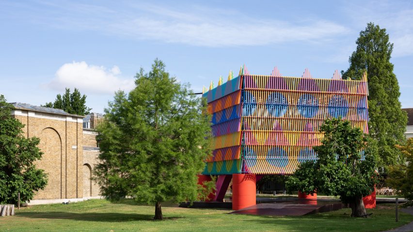 Dulwich Pavilion: The Colour Palace by Yinka Ilori and Pricegore