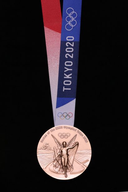 Tokyo unveils 2020 Olympic medals made from recycled smartphones
