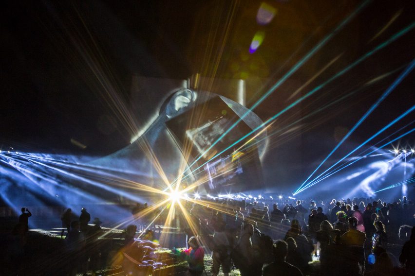 Block9 IICON stage at Glastonbury 2019